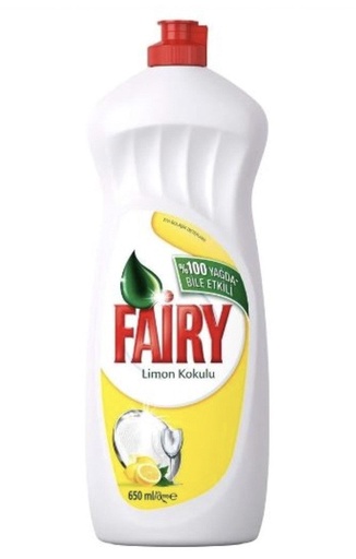 [HLTD63] FAIRY DISH WASH LEMON 650 ML ( 22 fl.oz. )*20 - HLTD63