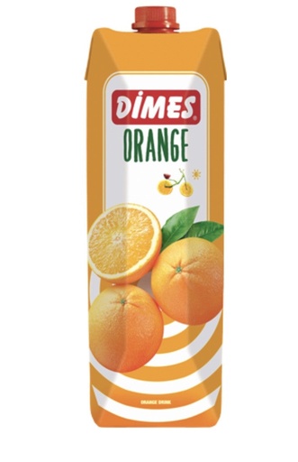 [DIM12] DIMES NECTAR | 34 fl oz (1000ml) x 12 | ORANGE - DIM12