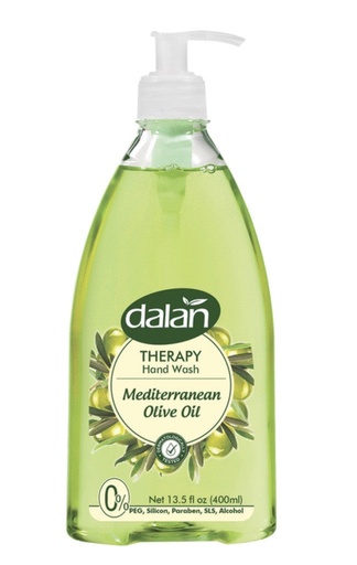 [DLT03] DALAN THERAPY | LIQUID HAND SOAP | 13.5 FL OZ x 24 || MEDITERRANEAN OLIVE OIL | - DLT03