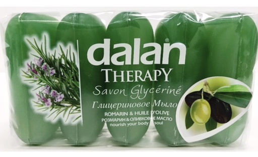 [DNT12] DALAN GLYCERINE SOAP || (70g)x5 24/CS || ROSEMARY & OLIVE OIL - DNT12
