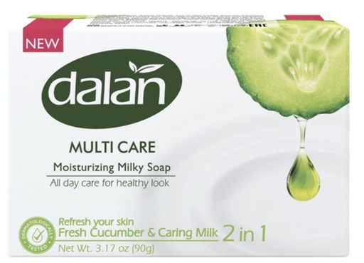 [D7631] Dalan FRESH CUCUMBER Soap 3.2 oz | 3-PK 24/cs | NEW | - D7631