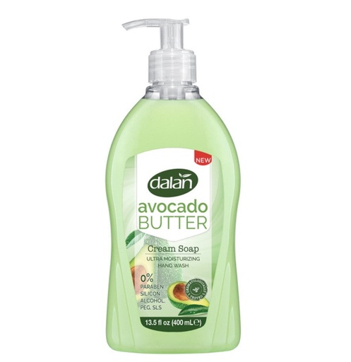 [DLC02] DALAN CREAM | LIQUID HAND SOAP | 13.5 FL OZ x 24 || AVOCADO BUTTER | - DLC02