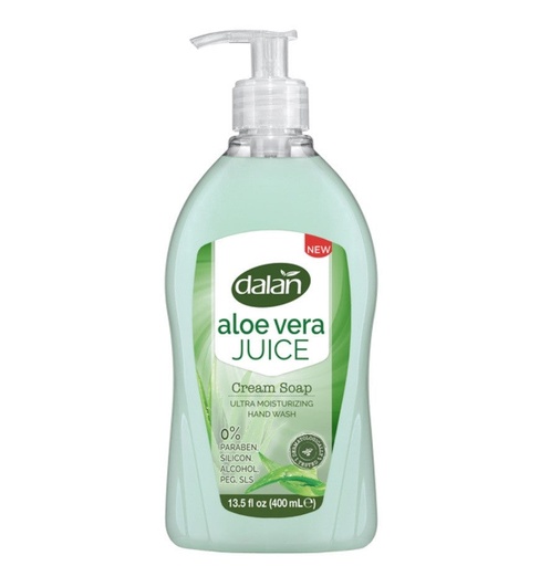 [DLC01] DALAN CREAM | LIQUID HAND SOAP | 13.5 FL OZ x 24 || ALOE VERA JUICE | - DLC01