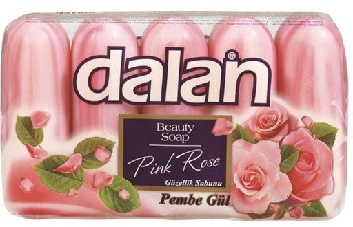[DNB02] Dalan Beauty Soap || (70gx5) X 24 || ROSE - DNB02