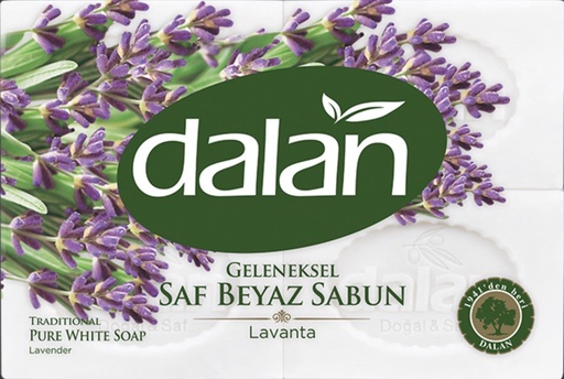 [DN26051] Dalan Bath Soap Lavender || [(200 g) x4] 10/cs | 4-PACK - DN26051