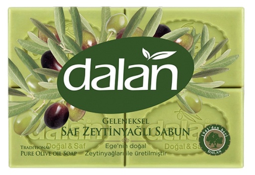 [DN26040] Dalan Bath Soap Green || [(200 g) x4] 10/cs | 4-PACK - DN26040