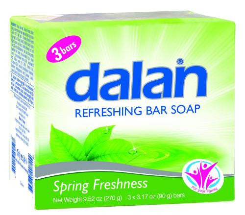 [DN60212] Dalan "Spring Fresh" A-B Soap 3.2 oz. X 3 24/cs (B) - DN60212