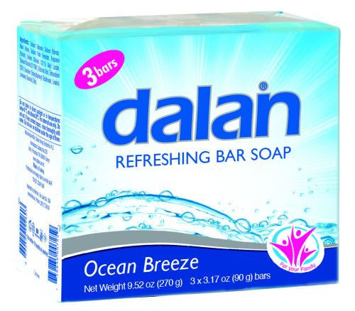 [DN60211] Dalan "Ocean Breeze" A-B Soap 3.2 oz. X 3 24/cs (B) - DN60211