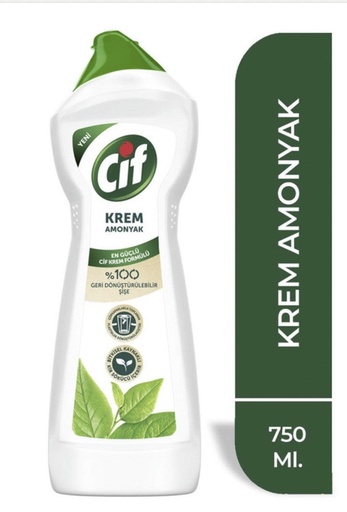[HLTD61] CIF Cream Cleanser with Amonia 750 ML ( 28 fl. oz) *16 - HLTD61