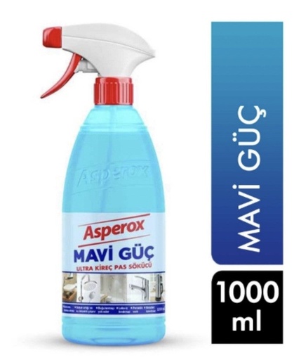 [HLTD56] ASPEROX BLUE POWER (MAVI GUC-KIREC PAS SOKUCU) 1000 ML *12 - HLTD56
