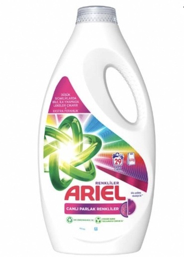 [HLTD54] ARIEL LAUNDRY LIQ. DET. 1595 Ml. ( 54 fl. oz) (Bright Colors )*4 - HLTD54