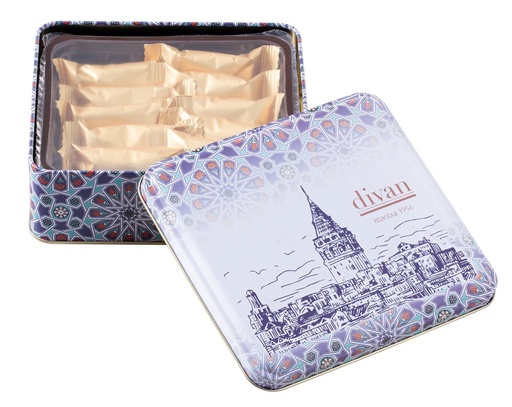 [7009287] Divan Sweet, Marron Glac√© (Candied Chestnuts), Metal Box, 6.3oz (180g) X 8pcs