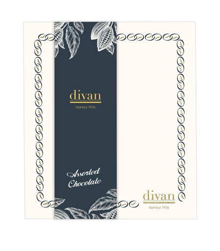 [7015132] Divan Special Assorted, White Chocolate Box, 19.6oz (555g) x 12pcs - 7015132