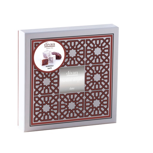 [7008670] Divan Loqum, Date, Selcuk Collection, Brown, Box, 8.8oz (250g) x 12pcs - 7008670