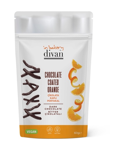 [7005917] Divan Chocolate Coated, Orange, Doypack, 2.1oz (60g) x 10pcs - 7005917