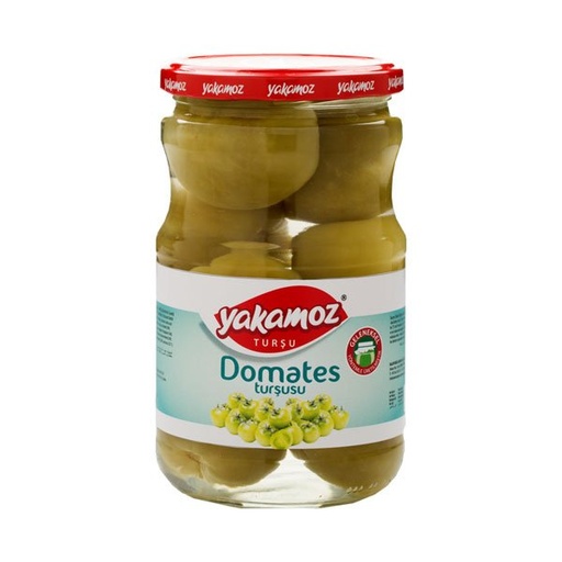 [5438] Yakamoz, Pickles, Whole Tomatoes, Glass Jar, 720ml x 12 - 5438