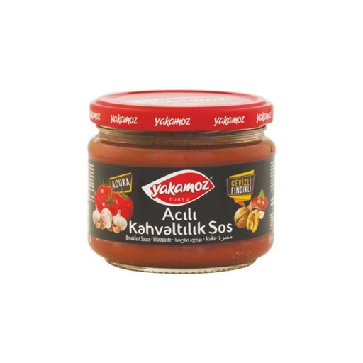 [7388] Yakamoz, Breakfast Spread, Acuka, Hot, Glass Jar, 300ml x 12 - 7388