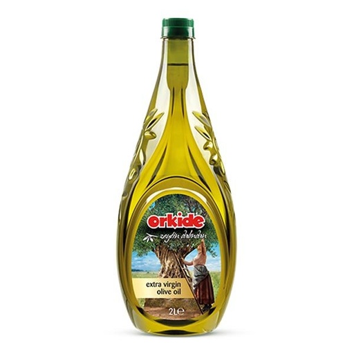 [OR10] Orkide Extra Virgin Olive Oil, 67.63 fl oz (2lt) x 6 - OR10