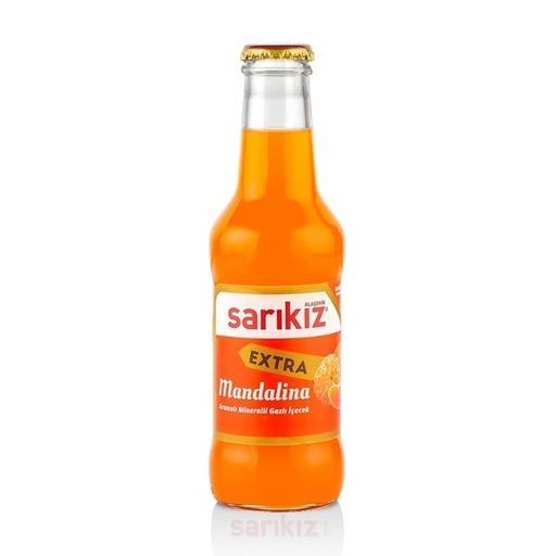 [SK13] Sarikiz, Mandalina Soda (Clementine Sparkling Water), 200ml x 24 - SK13