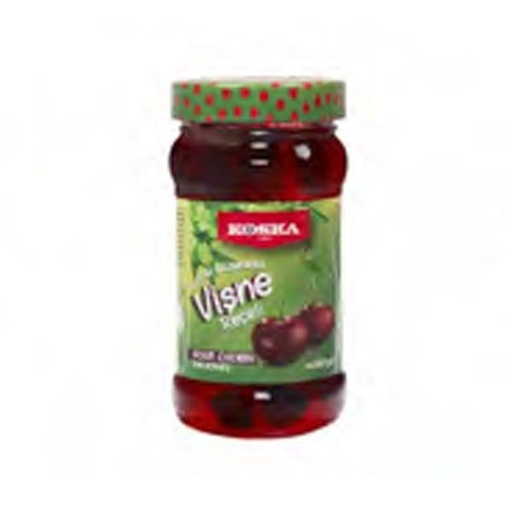 [KS13] Koska, Sour Cherry Jam (Visne Receli), Jar, 380gr x 12 - KS13