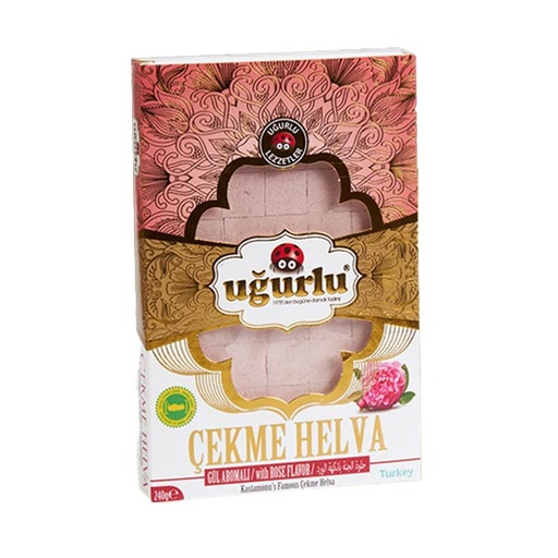 [205] Ugurlu Kastamonu Gullu Cekme Helva 240g x 18 - 205