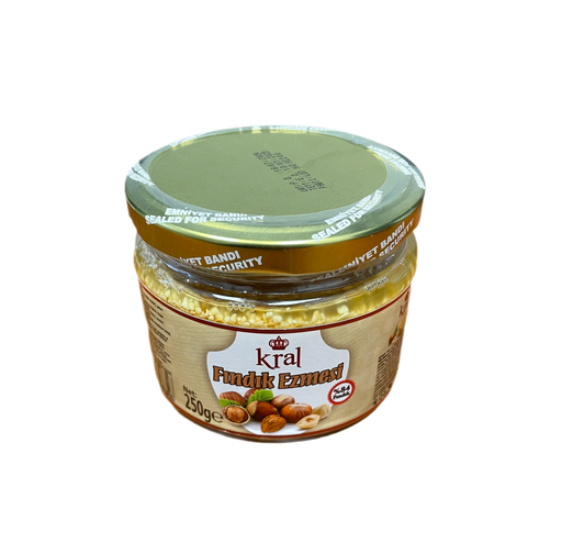 [KR09] Kral Findikli Ezmesi, Hazelnut Butter, 84% Hazelnut,  250g x 6 - KR09